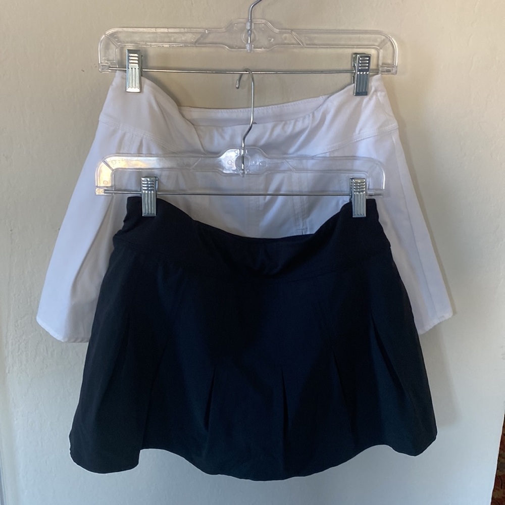 2 Pack Athleta tennis skirts!
